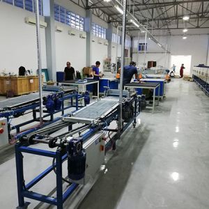 Kristal Cam Mozaik Kırma ve Dizme Makinası